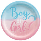 The Big Reveal 7" Dessert Plates